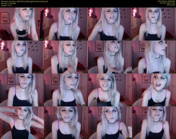 Serafina — 14 minute MyFreeCams adult webcam download, 480p, Jul 28, 2019