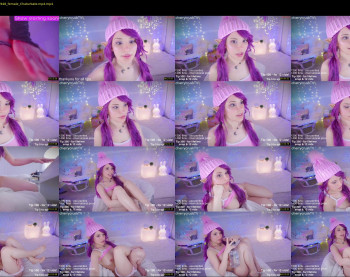 cherrycrush — 55 minute Chaturbate female adult webcam download, 720p, Dec 19, 2024